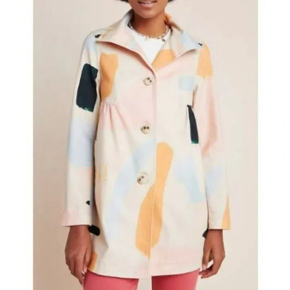 Anthropologie Jackets & Blazers - NEW Anthropologie Moglea Daybreak Trench Coat